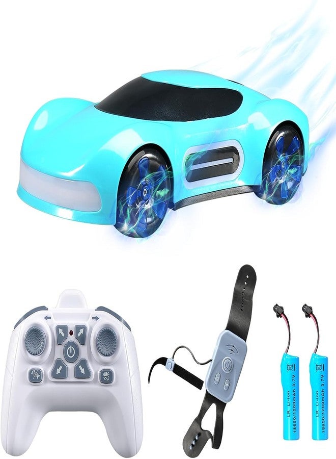 KING FORU Remote Control RC Cars Toys: Gesture Drift Stunt Cars, Hand Sensing Control RC Toys for Kids, Birthday Gifts for Boys Girls, 2.4GHz Double Sided 360° Off Road Rotating, with Lights Music - Image 1